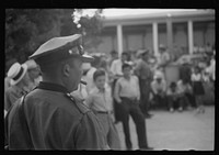[Untitled photo, possibly related to: Yabucoa, Puerto Rico. At a strike meeting in the town of Yabucoa]. Sourced from the Library of Congress.