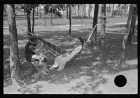 [Untitled photo, possibly related to: Family at Greenbelt, Maryland]. Sourced from the Library of Congress.