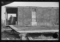 [Untitled photo, possibly related to: Closeup of riverboat house, Charleston, West Virginia]. Sourced from the Library of Congress.
