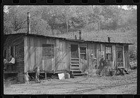 Home of old and sick mine foreman and WPA (Works Progress Administration) worker and their families, Charleston, West Virginia. Sourced from the Library of Congress.