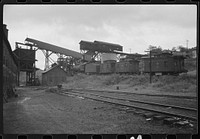 [Untitled photo, possibly related to: Abandoned coal tipple near Osage, West Virginia]. Sourced from the Library of Congress.