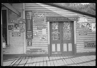 [Untitled photo, possibly related to: Storefront, coal mining camp, Scotts Run, West Virginia]. Sourced from the Library of Congress.
