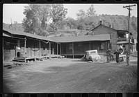 Miners' homes, abandoned town, Jere, West Virginia. Sourced from the Library of Congress.
