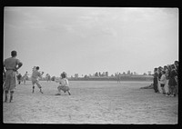 [Untitled photo, possibly related to: Baseball game on May Day health day at Ashwood Plantation, South Carolina]. Sourced from the Library of Congress.