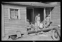 Mixed-breed Indian family, white and , in old house near Pembroke Farms, North Carolina. Sourced from the Library of Congress.