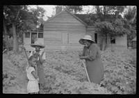 [Untitled photo, possibly related to: Two of Pauline Clyburn's children, rehabilitation borrowers, Manning, Clarendon County, South Carolina]. Sourced from the Library of Congress.