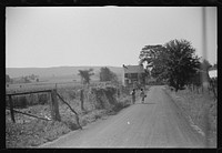 Mennonite farm women going home from market, near Lancaster, Pennsylvania. Sourced from the Library of Congress.