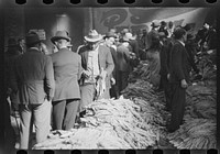 Auction sale, Durham, North Carolina. Sourced from the Library of Congress.