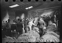 Tobacco auction, Durham, North Carolina. Sourced from the Library of Congress.