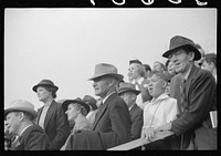 [Untitled photo, possibly related to: Spectators at the Duke University-North Carolina football game. Durham, North Carolina]. Sourced from the Library of Congress.