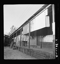 Housing for Mexican field laborers. Brawley, Imperial Valley, California. Sourced from the Library of Congress.