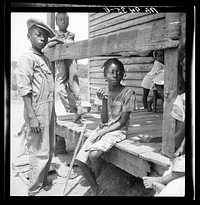 Mississippi Delta  children by Dorothea Lange