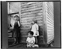 Children at Gibbs City, Michigan by Russell Lee