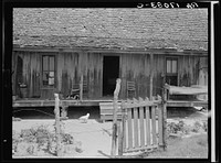 Home of white tenant farmer family. Newport, Oklahoma. Sourced from the Library of Congress.