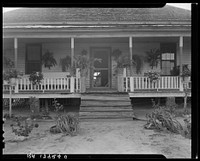 Home of  landowner, Greene County, Georgia. This man has owned his land since 1913. He has raised ten children here. Sourced from the Library of Congress.