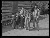 The Huravitch family, farmers in Williams County, North Dakota by Russell Lee