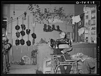 Shoemaker in his shop. Kenner, Louisiana by Russell Lee