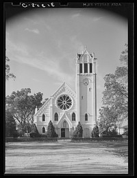 [Untitled photo, possibly related to: Church. Reserve, Louisiana] by Russell Lee
