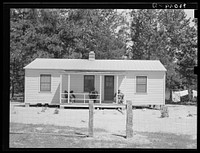 Farmhouse at Sabine Farms  project. Texas by Russell Lee