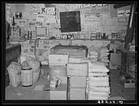 Country store. Wagoner County, Oklahoma by Russell Lee