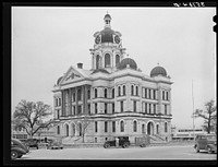 Courthouse. Gatesville, Texas by Russell Lee