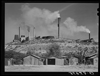 [Untitled photo, possibly related to: Copper smelter. Miami, Arizona] by Russell Lee