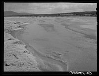 Rio de Los Vacas at San Ysidro, Sandoval County, New Mexico by Russell Lee