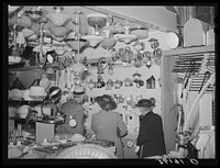 A complete line of electric lighting equipment is carried by the United Producers and Consumers Cooperative of Phoenix, Arizona by Russell Lee