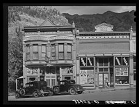 [Untitled photo, possibly related to: Store building. Ouray is the center of a gold mining region and is developing as a tourist center. Ouray, Colorado] by Russell Lee