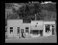Small business establishments. Ouray, Colorado by Russell Lee