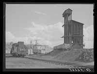 Railroad yards. Durango, Colorado by Russell Lee