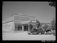 [Untitled photo, possibly related to: Main store. Tropic, Utah] by Russell Lee