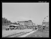 Carnival on the Fourth of July at Vale, Oregon by Russell Lee