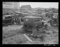 Used parts lot along U.S. Highway No. 1, outside Baltimore, Maryland. Sourced from the Library of Congress.