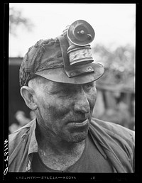 Mr. Ralph Reitz, member Tri-County Farmers Co-op Market of Du Bois, Pennsylvania. Works in the mine and runs a 125 acre farm near Falls Creek, Pennsylvania. Sourced from the Library of Congress.