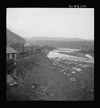 [Untitled photo, possibly related to: Lehigh River at Mauch Chunk, Pennsylvania]. Sourced from the Library of Congress.