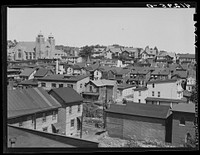 Houses in Tamaqua, Pennsylvania. Sourced from the Library of Congress.