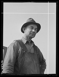 French-Canadian potato farmer on a farm near Caribou, Maine. Sourced from the Library of Congress.