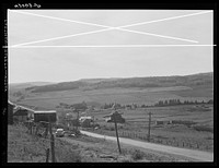 Landscape near Eagle Lake, Maine. Off Route 11. Sourced from the Library of Congress.