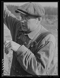 Mr. August Udal, Finnish [Estonian] poultry farmer in Canterbury, Connecticut. Sourced from the Library of Congress.