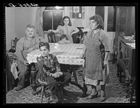 [Untitled photo, possibly related to: The family of Constantino Da Nora, Italian truck farmer in Colchester, Connecticut]. Sourced from the Library of Congress.