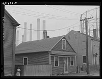 [Untitled photo, possibly related to: Near the waterfront in New Bedford, Massachusetts]. Sourced from the Library of Congress.