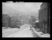 [Untitled photo, possibly related to: Street in the mill town of Midland, Pennsylvania]. Sourced from the Library of Congress.
