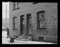 Workers' houses near Pittsburgh Crucible Steel Company in Midland, Pennsylvania. Sourced from the Library of Congress.
