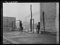 Children in Fall River, Massachusetts. Sourced from the Library of Congress.