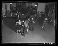 Friday night dance at the Democratic Club. Aliquippa, Pennsylvania. Sourced from the Library of Congress.
