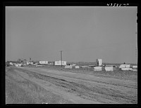 Prefabricated houses built by FSA (Farm Security Administration) for farmers who had to move out of the Camp Croft area. Pacolet, South Carolina. Sourced from the Library of Congress.