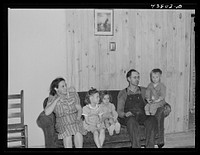 Mr. Paul Hatchet and his family. Have just moved into a prefabricated house from the Camp Croft area. Pacolet, South Carolina. Sourced from the Library of Congress.
