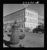 [Untitled photo, possibly related to: On a main street in Columbus, Georgia]. Sourced from the Library of Congress.