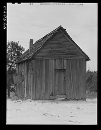 The old Saint Paul  school which will be closed as a result of consolidation into a new school. Near Siloam, Greene County, Georgia. Sourced from the Library of Congress.